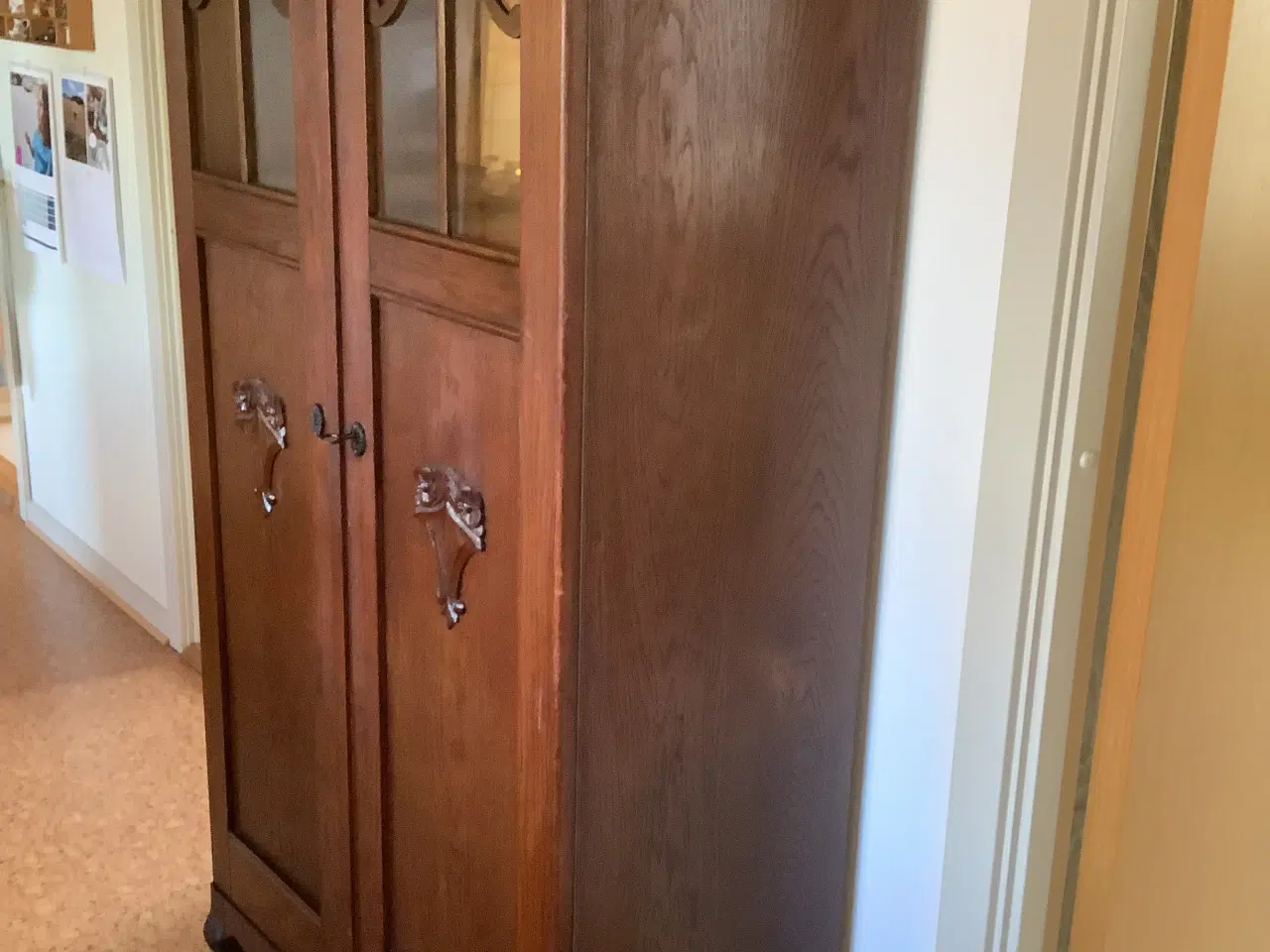 Billede 5 - Antik glas-vitrine skab 1910-20