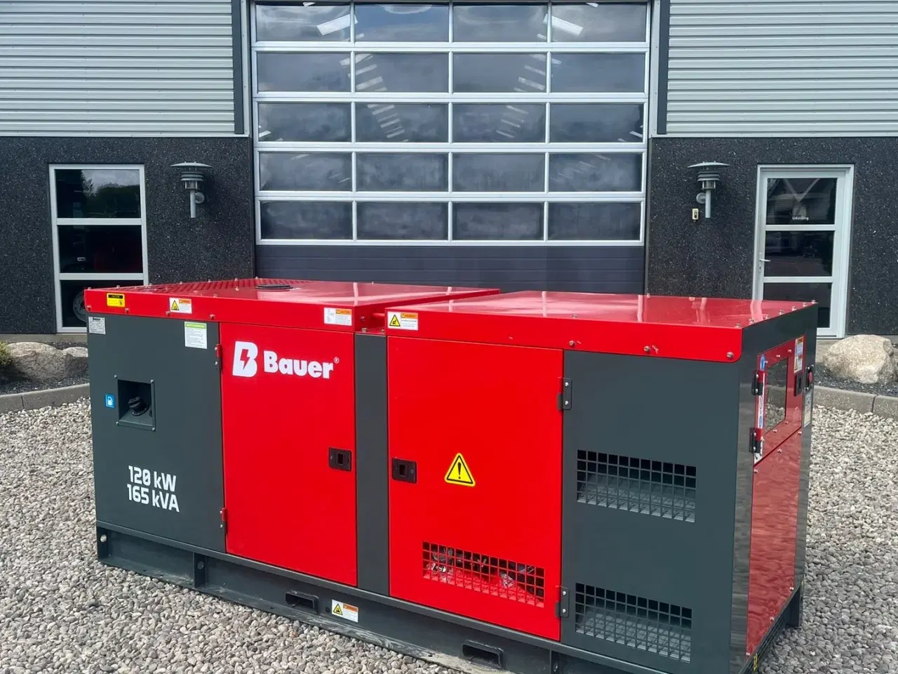 Billede 1 - Bauer GFS-120 ATS, 120 kW/150 kVA Fabriksny generator