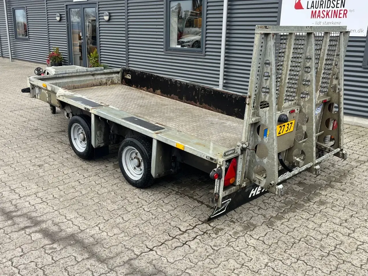 Billede 3 - Ifor Williams gx125 3500kg nysynet maskintrailer