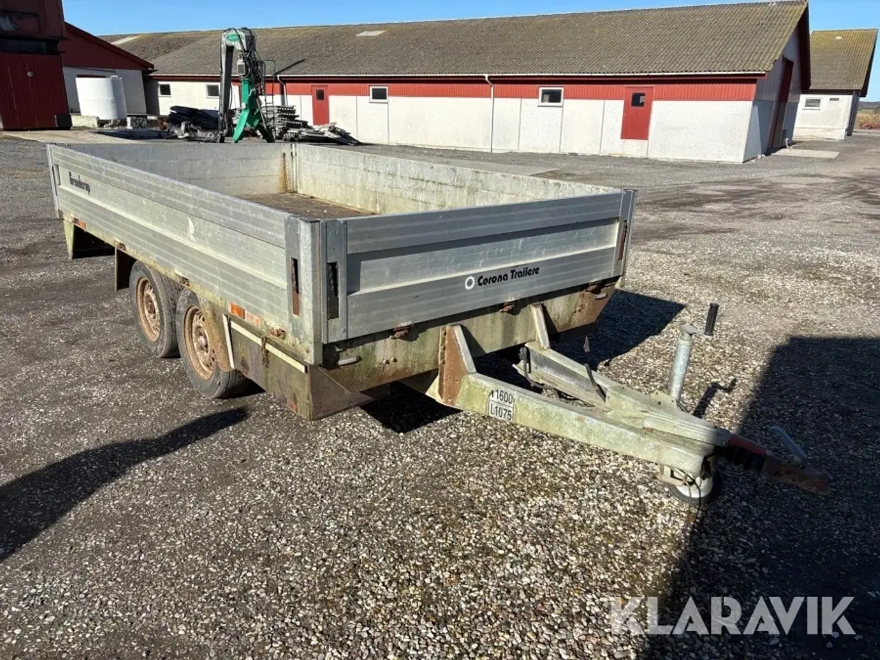 Billede 2 - Trailer Corona trailer 2 akslet