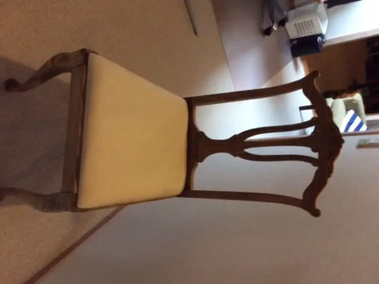 Billede 2 - Egetræsstole, håndlavede, 