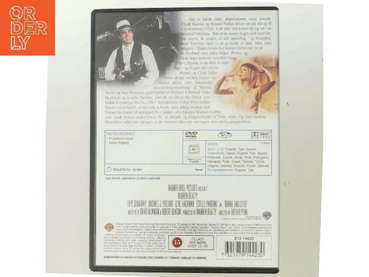 Billede 3 - Bonnie og Clyde med Warren Beatty (DVD)