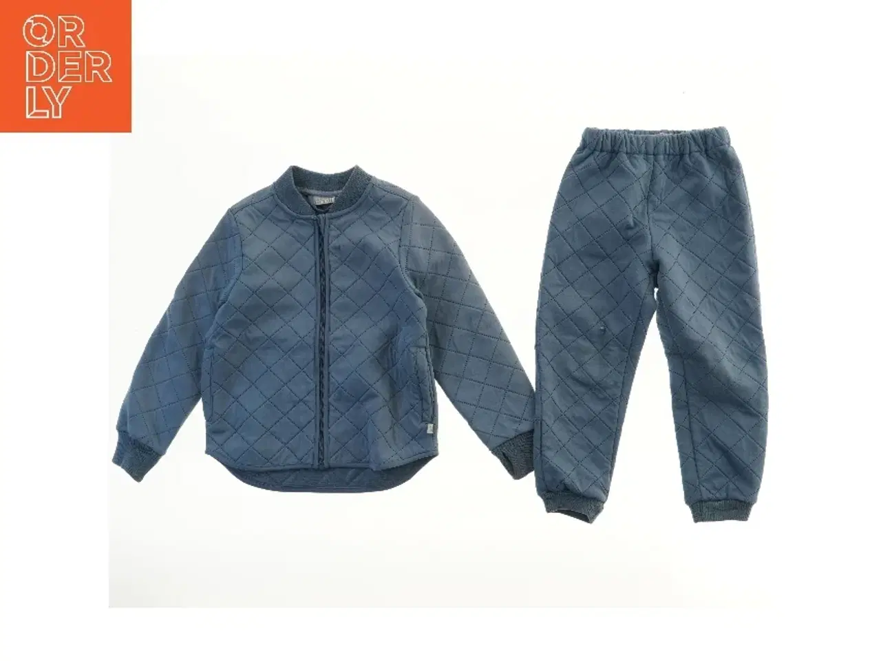 Billede 1 - Sæt med quiltet jakke og bukser fra Wheat (str. 110)