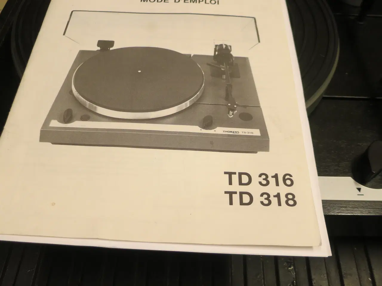 Billede 3 - THORENS TD316-TD318-TD320-TD321