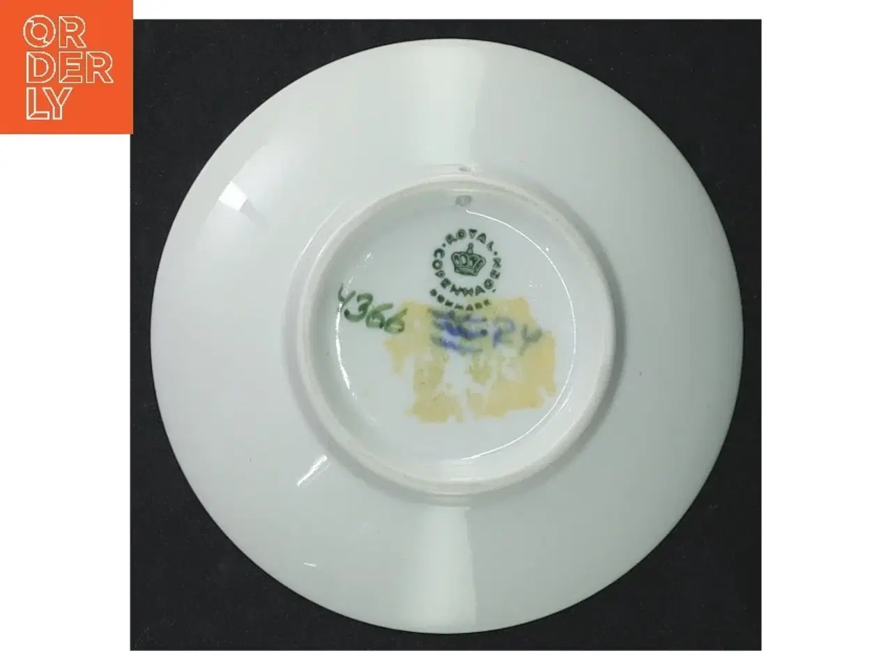 Billede 4 - Blåt porcelænsfad fra Royal Copenhagen (str. 11 cm)