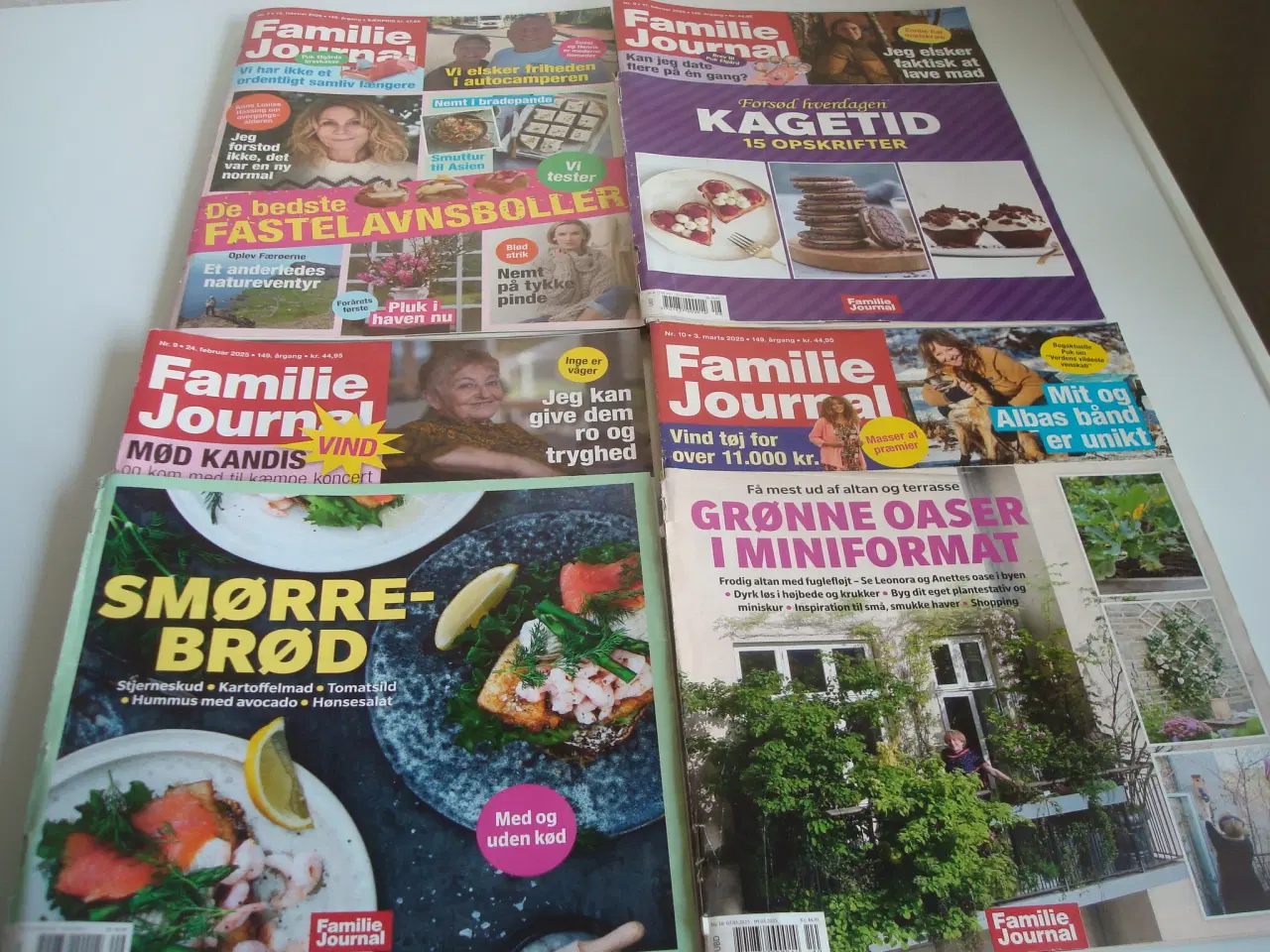 Billede 1 - Familie Journal nr. 7, 8, 9, 10 2025 ugeblade