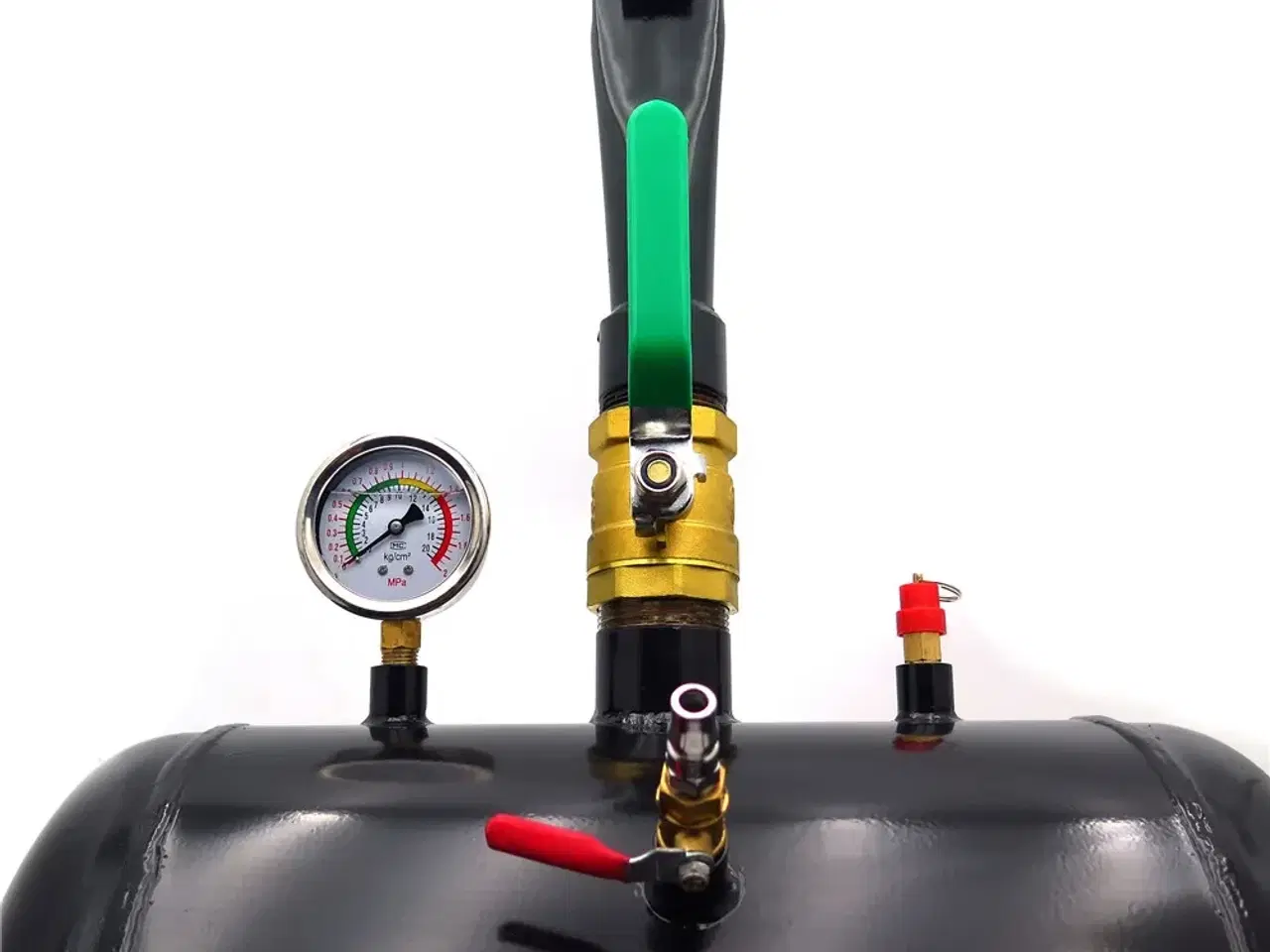 Billede 3 - Luftbooster 18L, 8 bar (Luftkanon til dækmontering