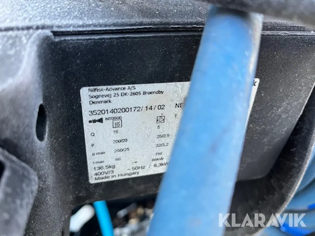 Billede 5 - Hedvandsrenser Nilfisk Alto Neptune 4