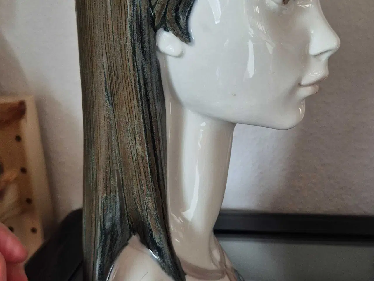 Billede 4 - Lladro La Maja porcelænsbuste hoved 19