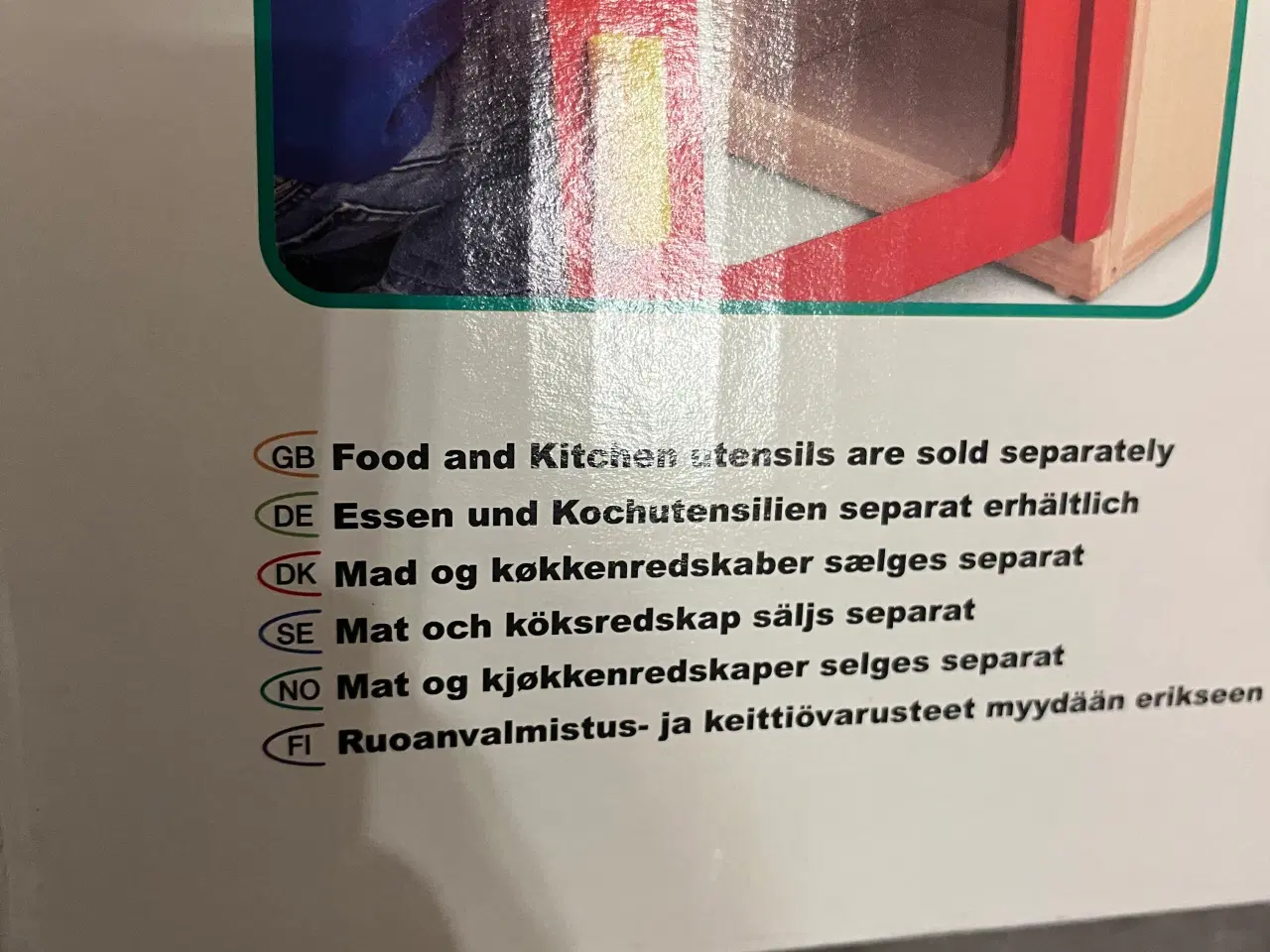 Billede 4 - Legekøkken i træ 50x45x36