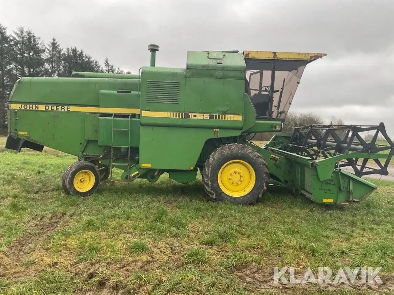 Billede 4 - Mejetærsker John Deere 1055