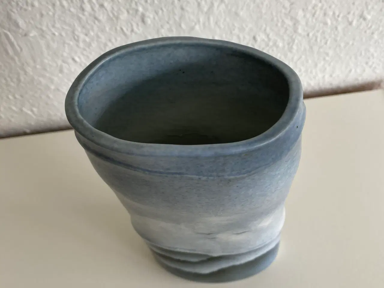 Billede 2 - Porcelaine Virebent vase 22 cm. 