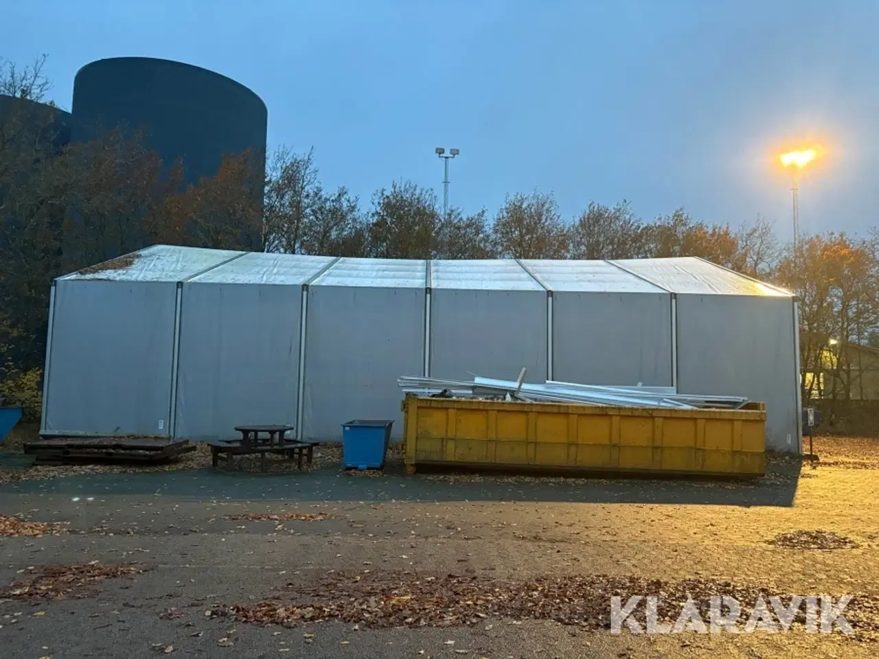 Billede 3 - Lagertelt Kibæk Presenning B-1019