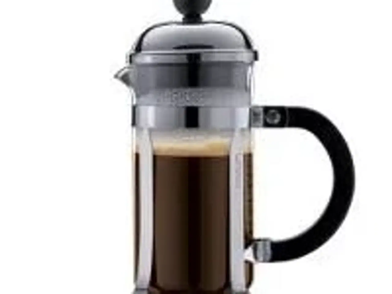 Billede 1 - 10 stk. Kaffebrygger krom/poly 0,35 l 3 kop Bodum Chambord