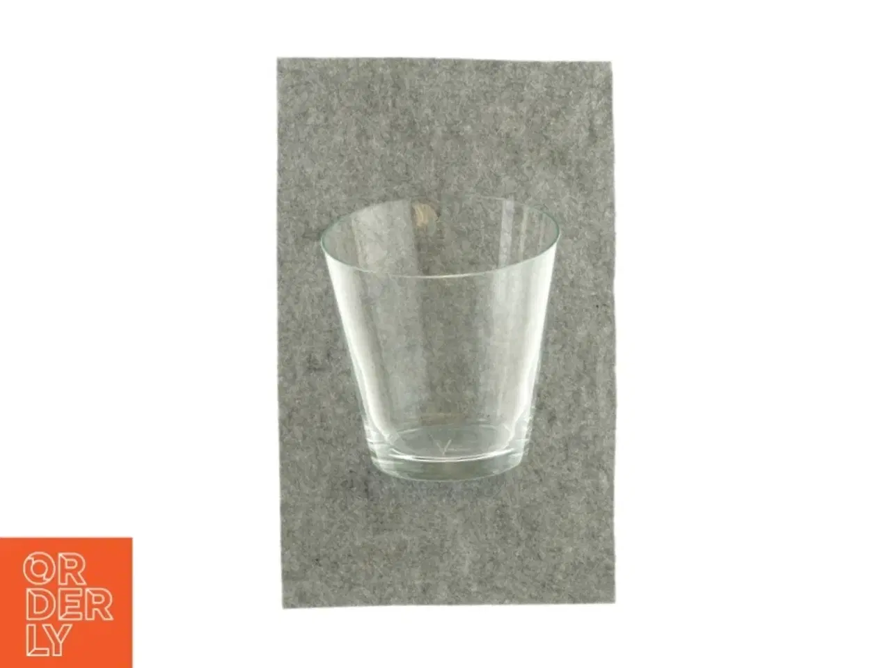Billede 1 - Vase i klart glas
