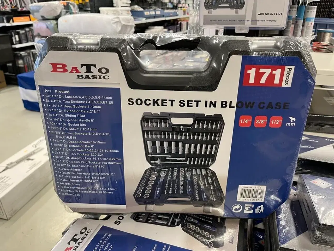 Billede 2 - BaTo Topnøglesæt m. 171 dele