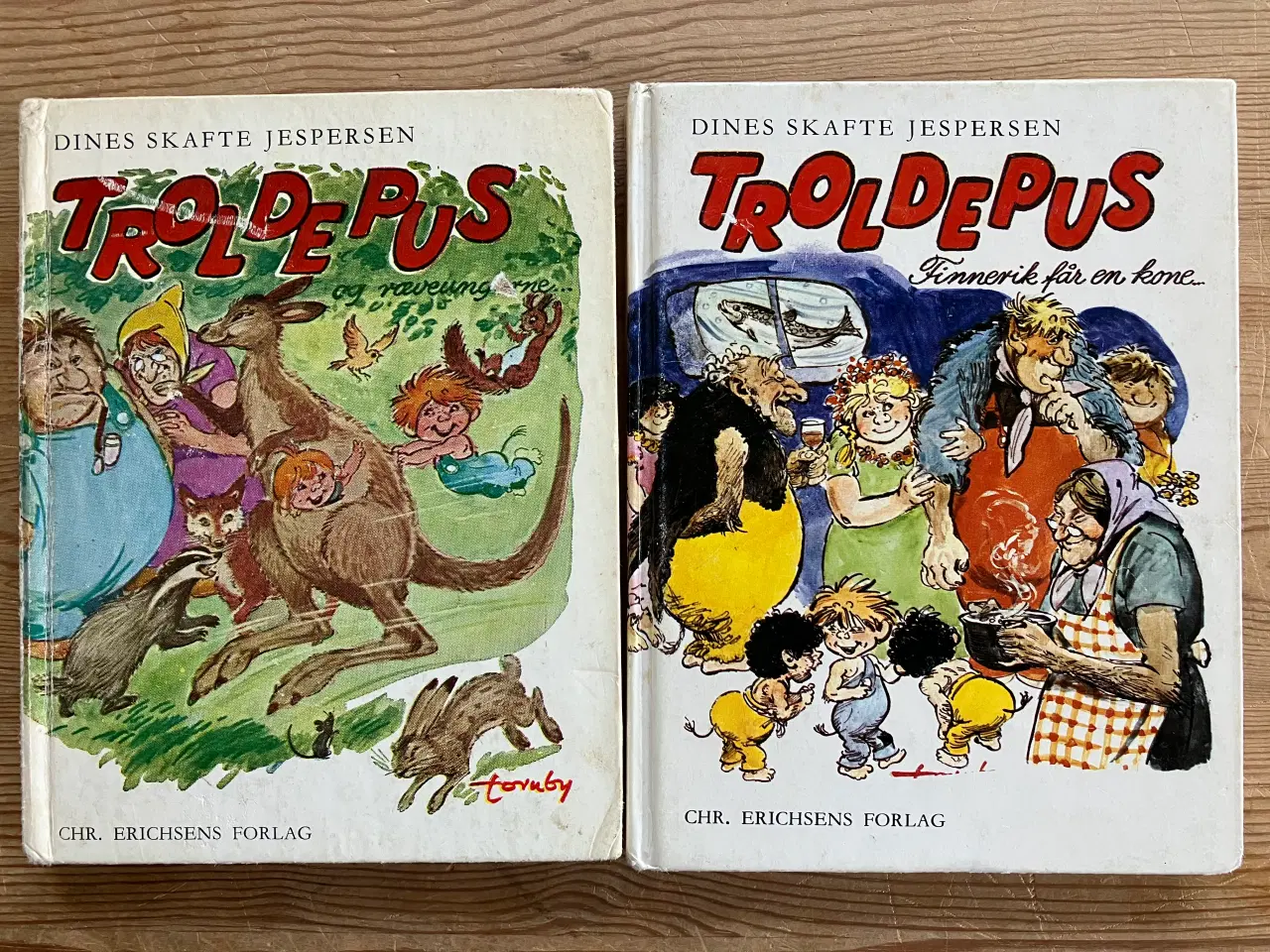Billede 5 - NEDSAT: Troldepus bøger, 14 stk. 