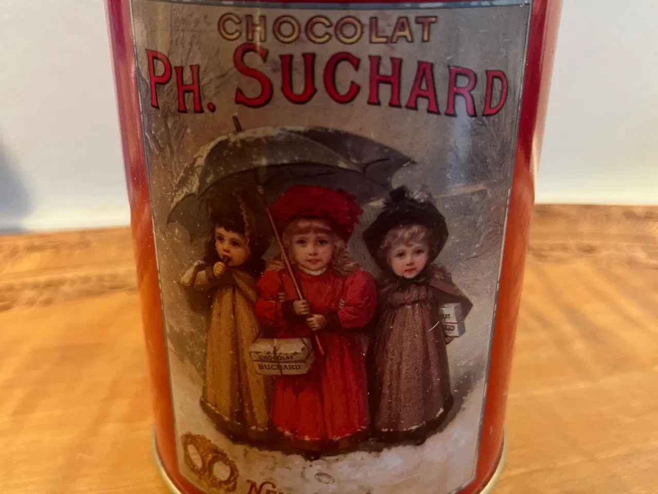 Billede 4 - Smuk vintage Chocolat Suchard metaldåse