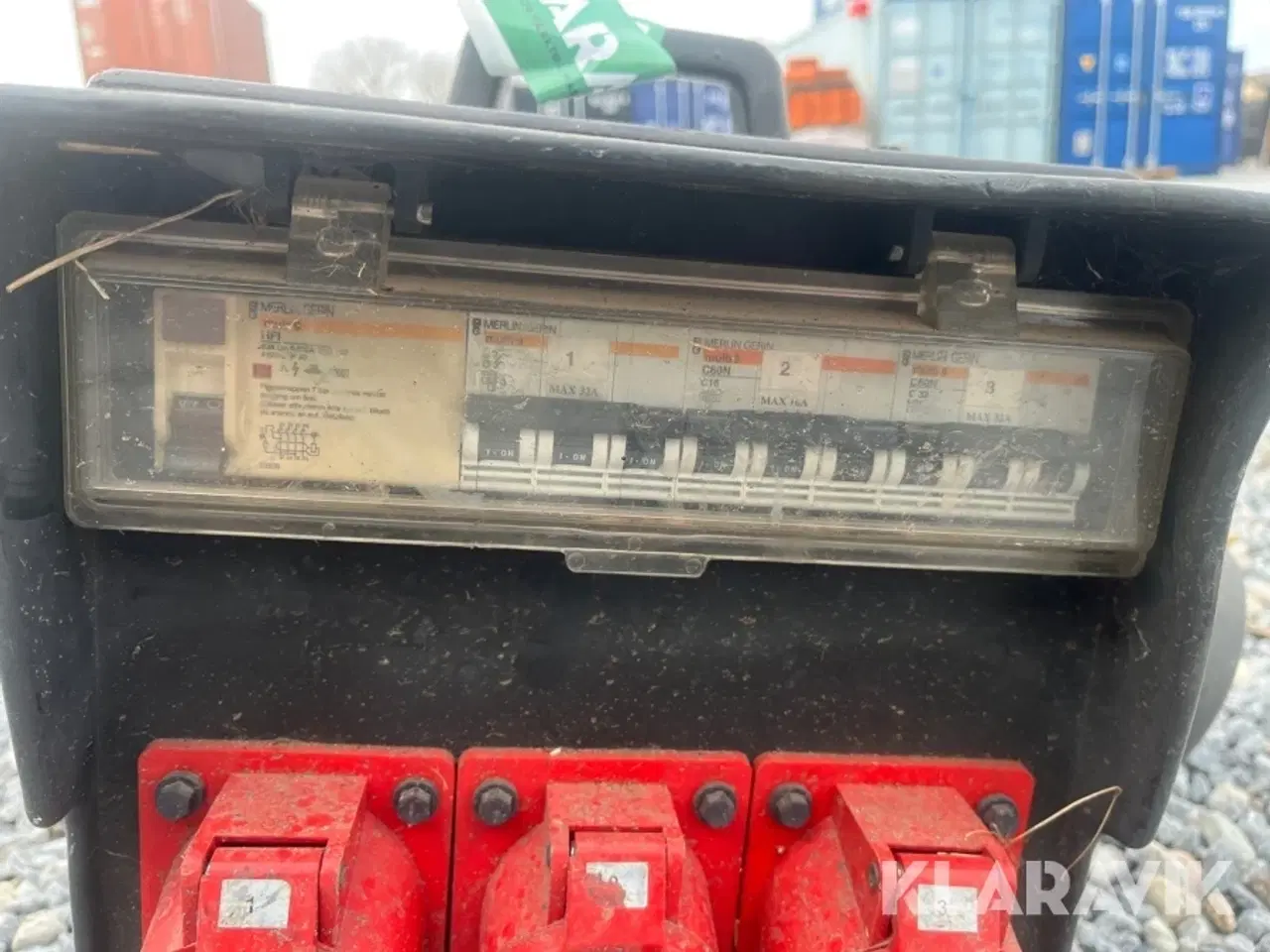 Billede 6 - Elcentral/Byggestrøm 1 styk