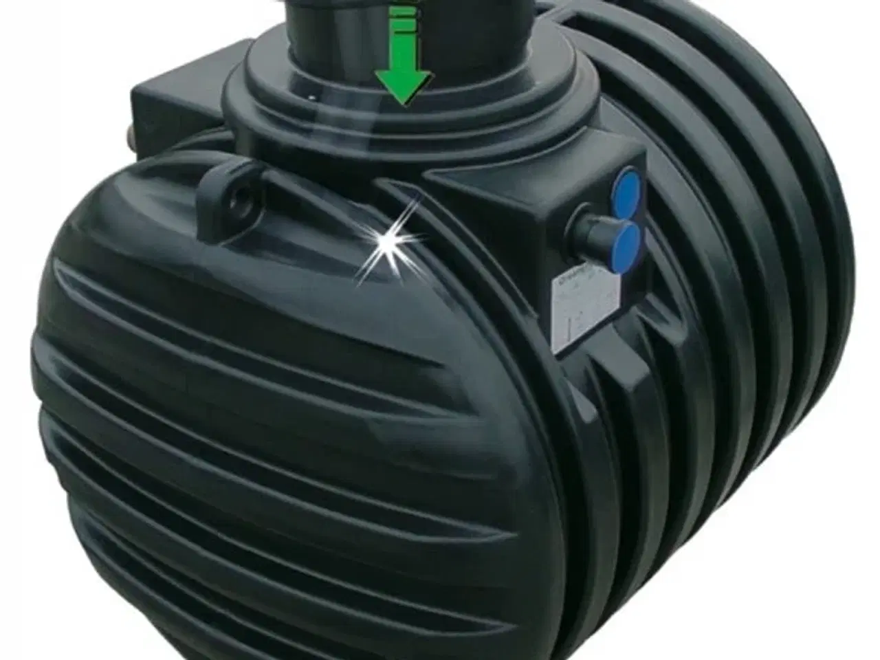 Billede 1 - Elbi 6000 l underjordisk Vandtank for nedgravning, regnvandstank