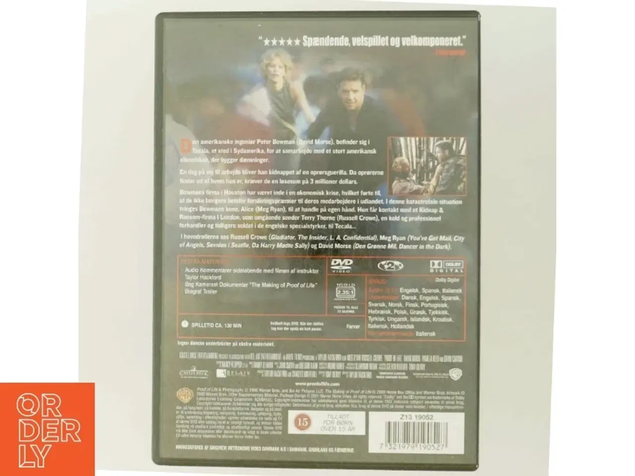 Billede 3 - Proof of Life DVD fra Warner Home Video