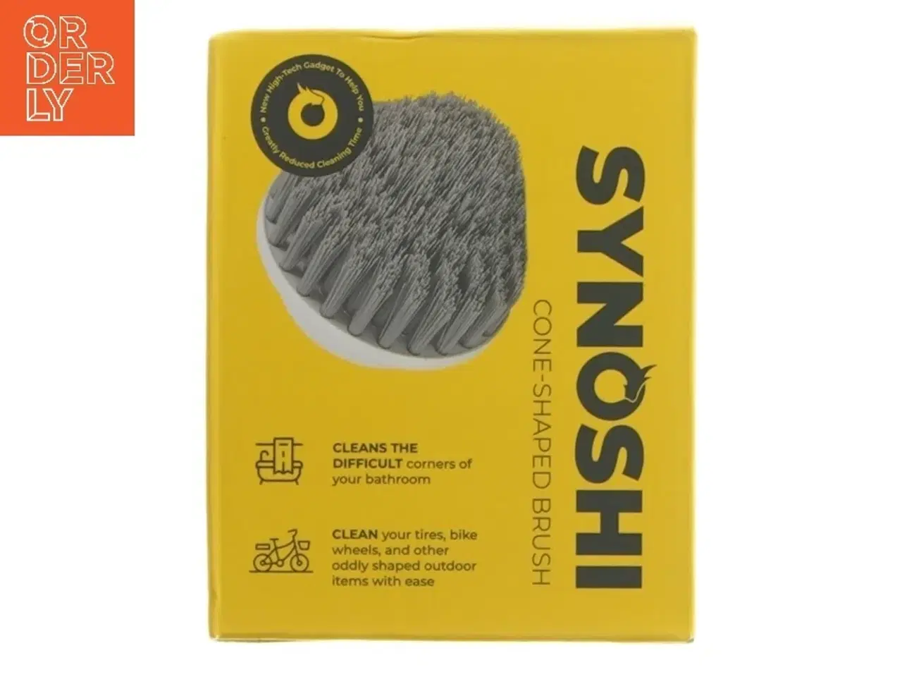 Billede 4 - Konisk formet børste fra Synoshi (str. Ø 7,5 cm)