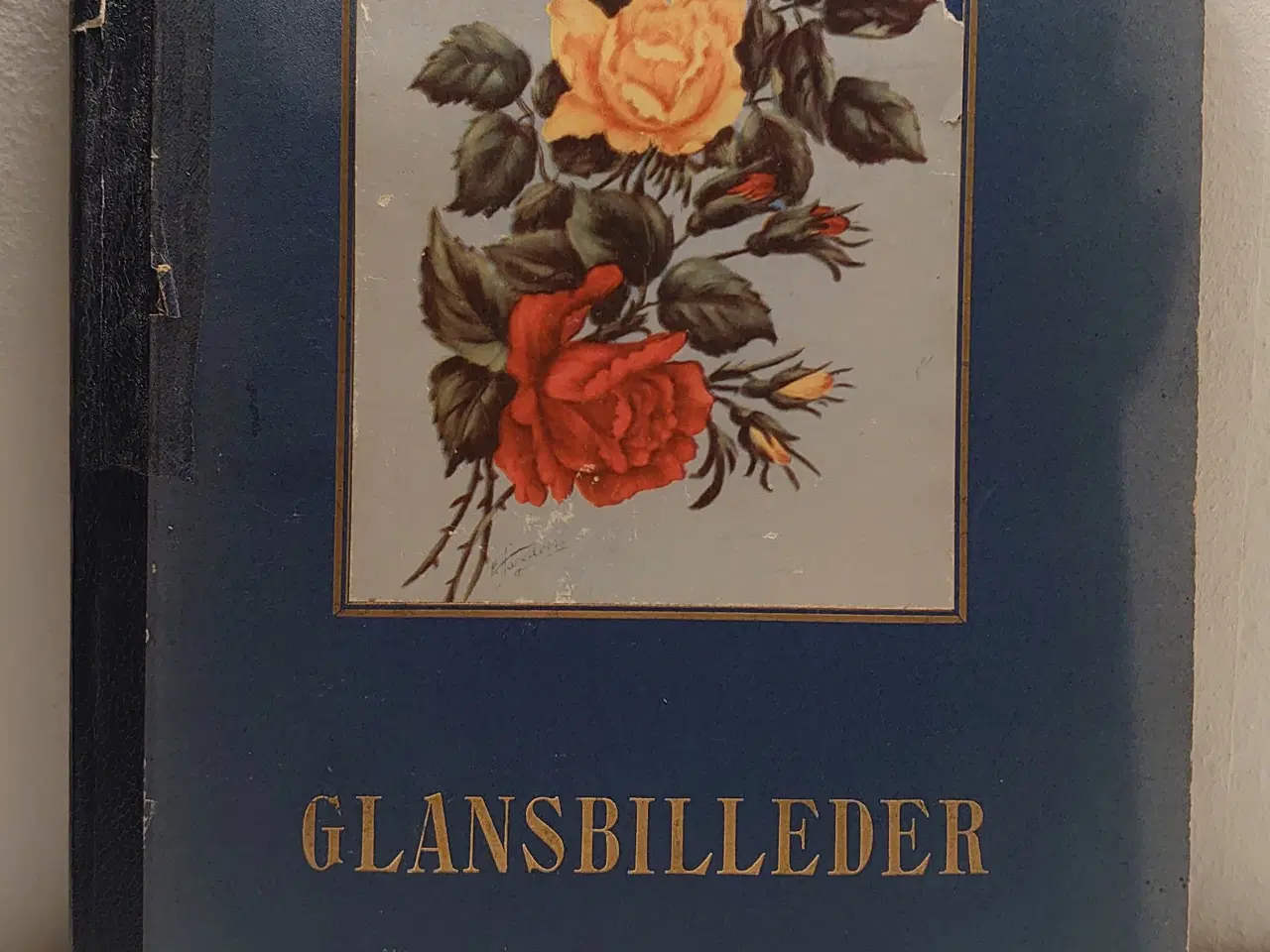 Billede 1 - Vintage album med 100 glansbilleder og 43 kort.