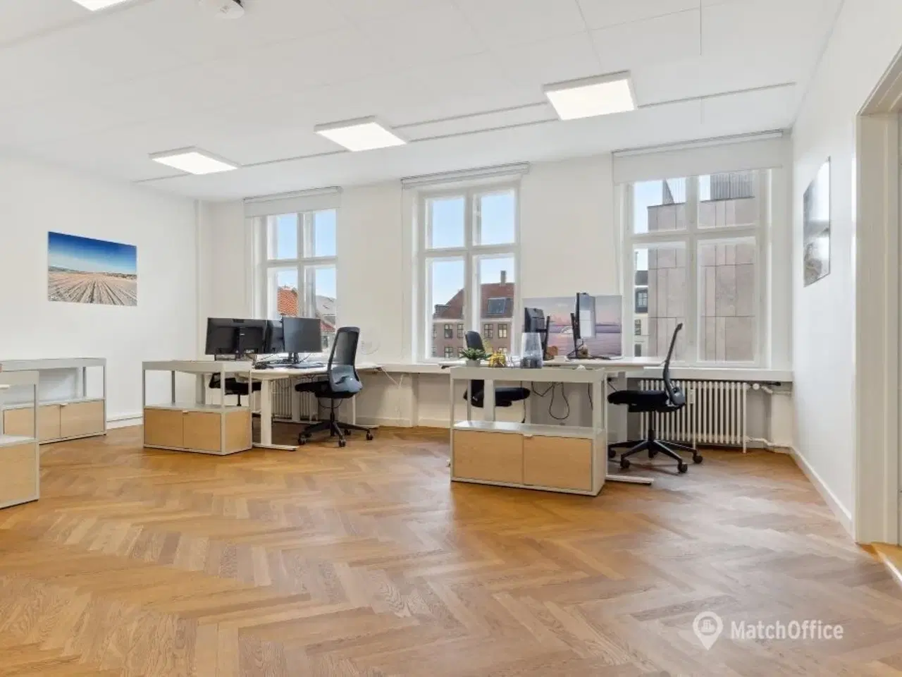 Billede 1 - Morderne og charmerende kontor på Hauser Plads