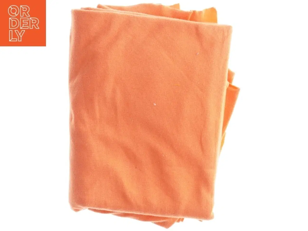 Billede 1 - Orange sweatstof (str. 144 x, 100 cm)