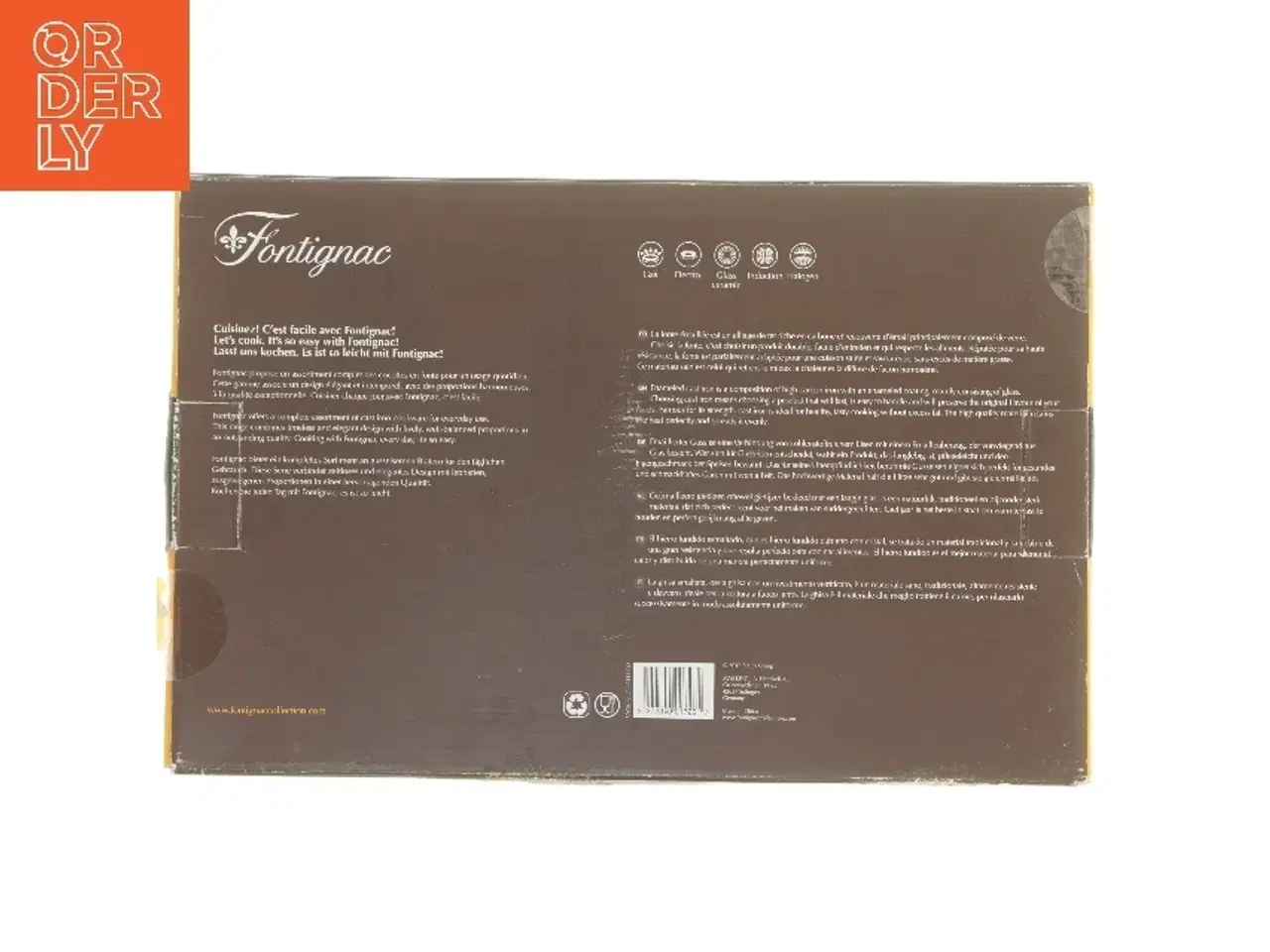 Billede 2 - Fontignac grillpande med træhåndtag fra Fontignac (str. 38x24 cm)