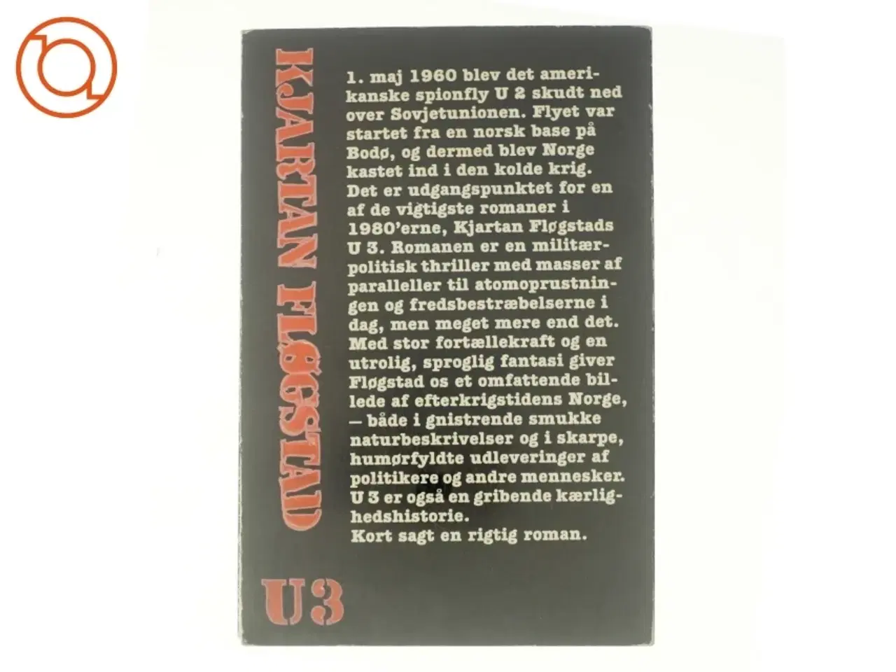 Billede 3 - U3 af KJartan Fløgstad (Bog)