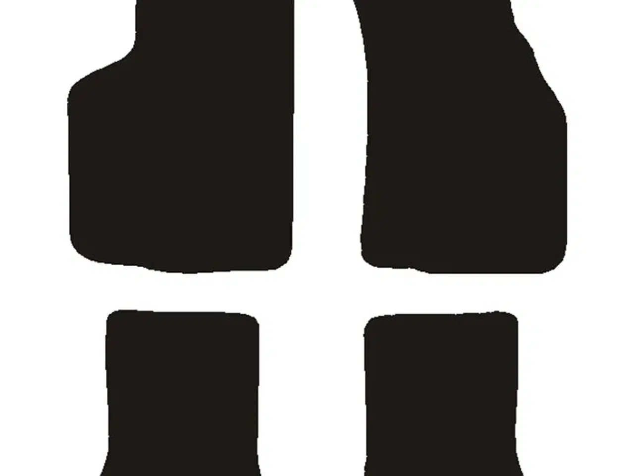 Billede 1 - Måtter Golf I Cabriolet i nålefilt