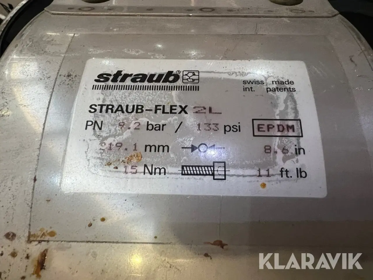 Billede 7 - Rør koblinger Straub-flex  24 styk
