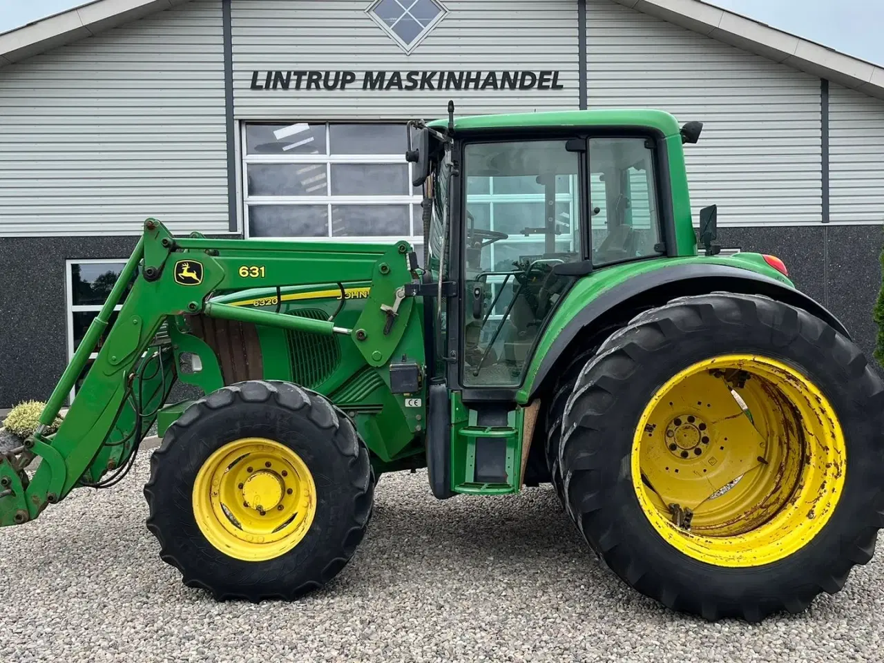 Billede 1 - John Deere 6320 m/JD 631 Frontlæsser  AutoPower og TLS affjedret foraksel