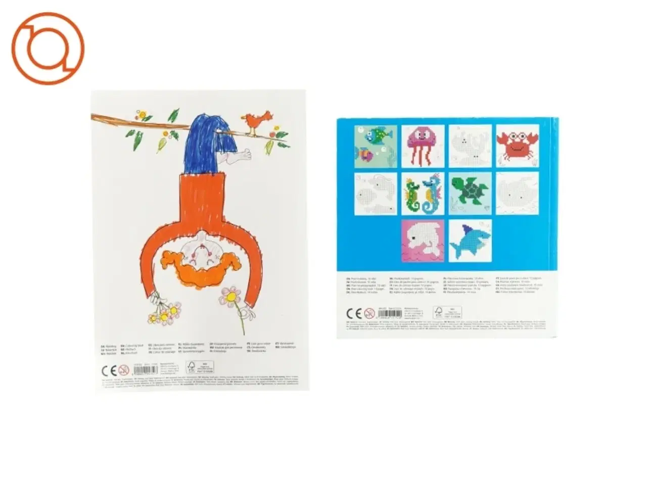 Billede 2 - Malebog bøger 2 styks, nye