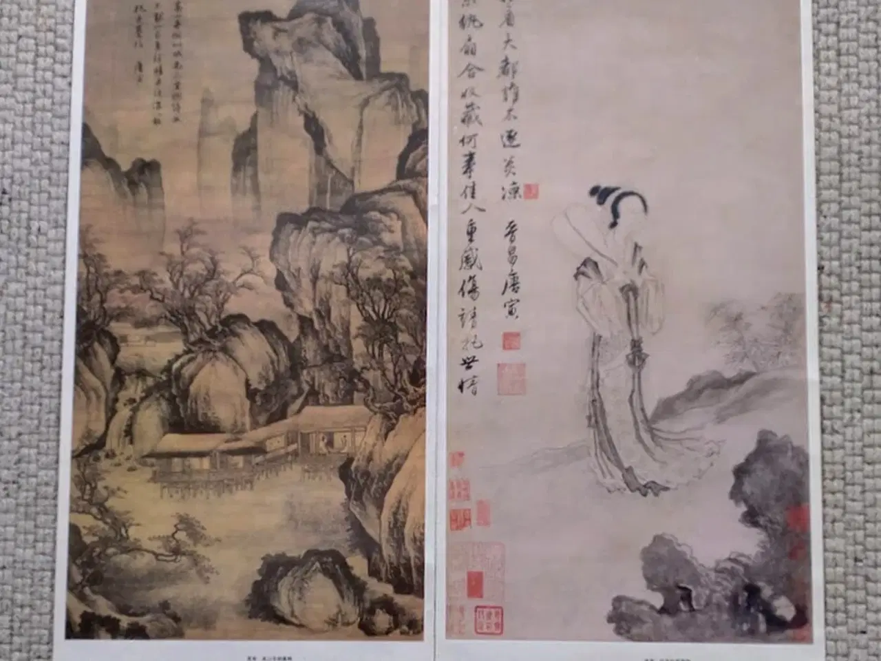 Billede 1 - Kinesiske kalendertryk /plakater
