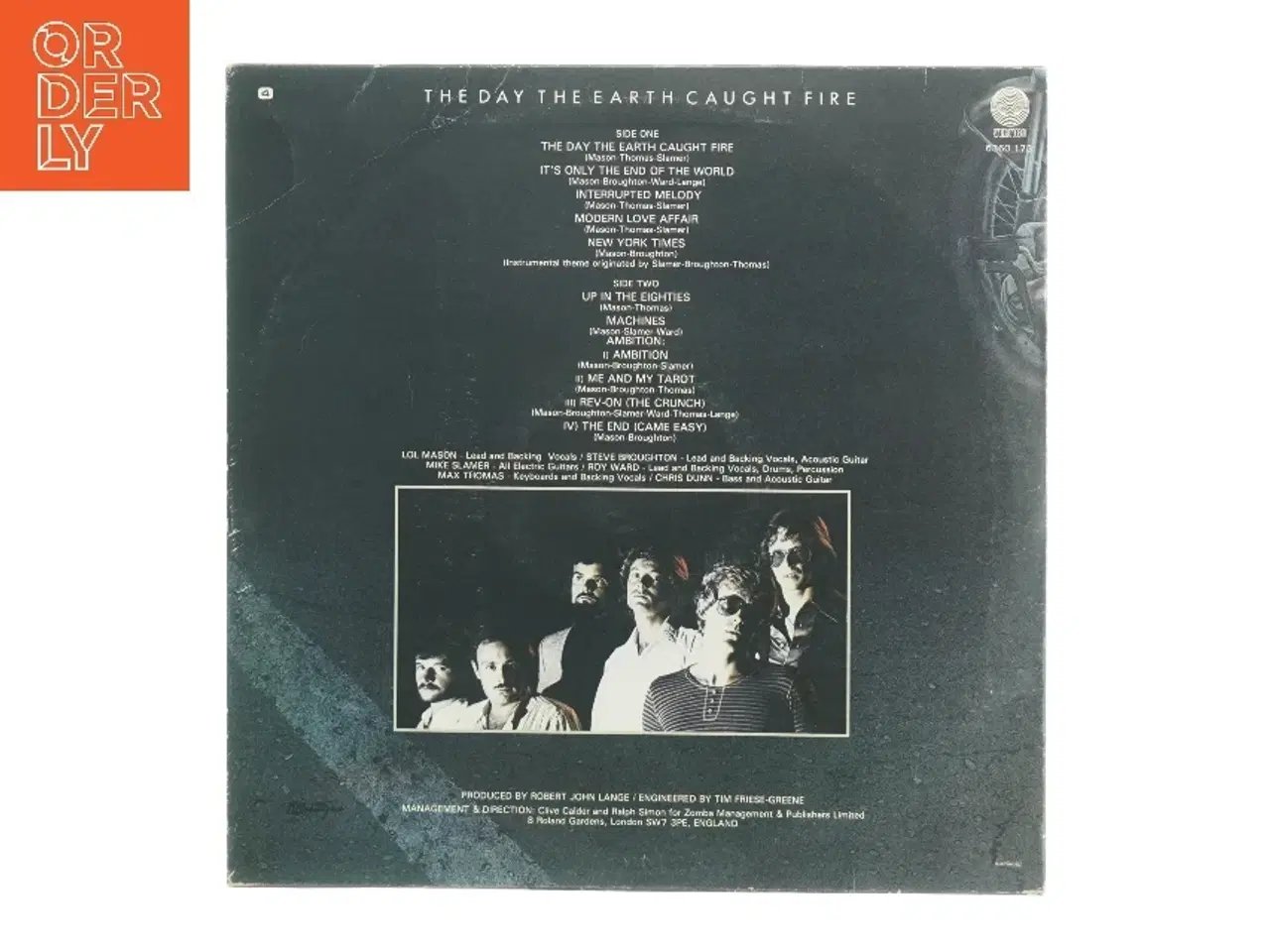 Billede 3 - City Boy - The Day The Earth Caught Fire (LP)