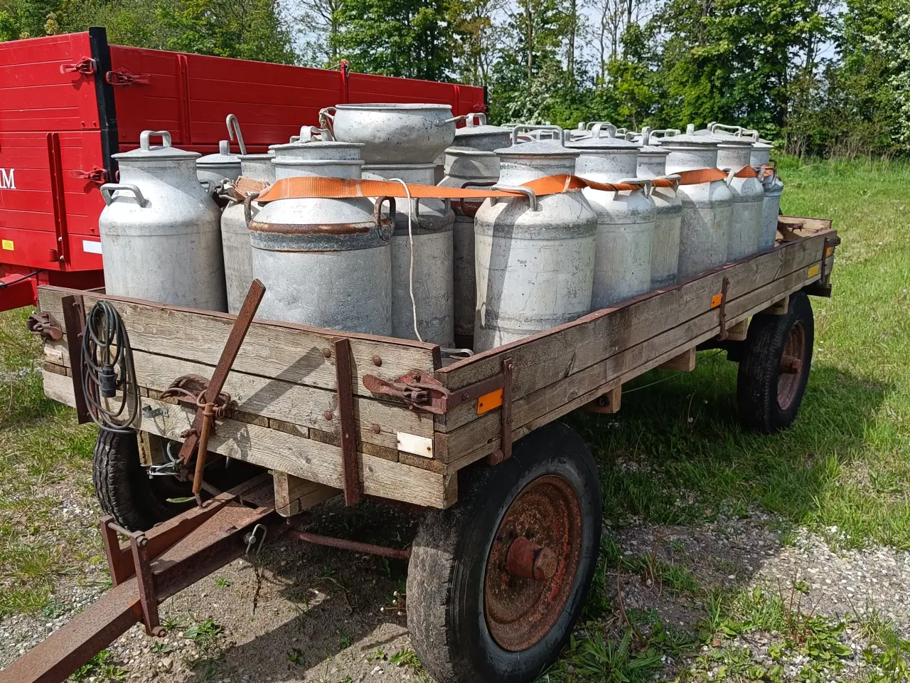 Billede 3 - 4 Hjulet Ladvogn 3,3 X 1,5 m