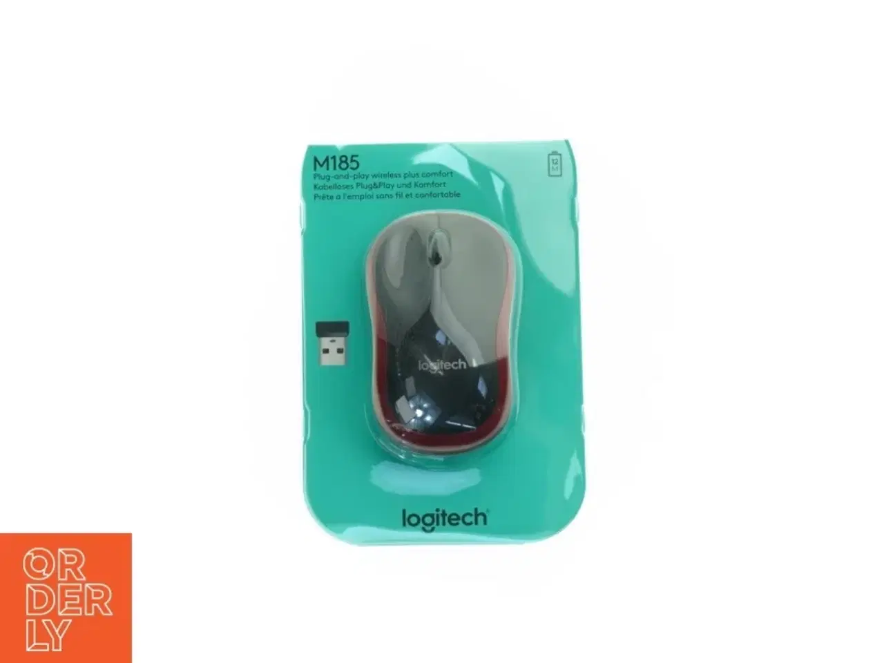 Billede 1 - Logitech M185 Trådløs Mus fra Logitech (str. 19 x 12 cm)