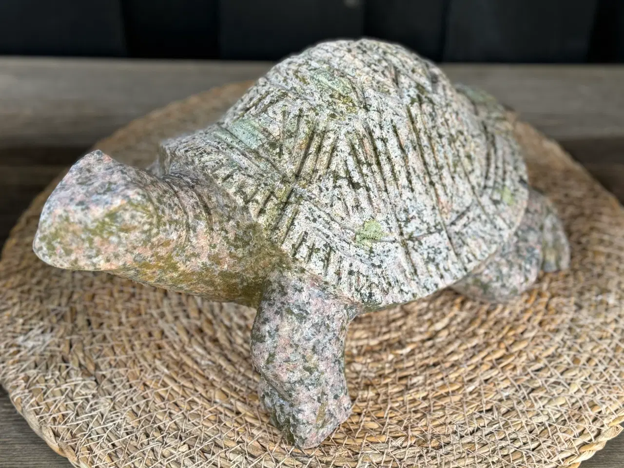 Billede 2 - En stor Granit skilpader,fem små skilpader og kar