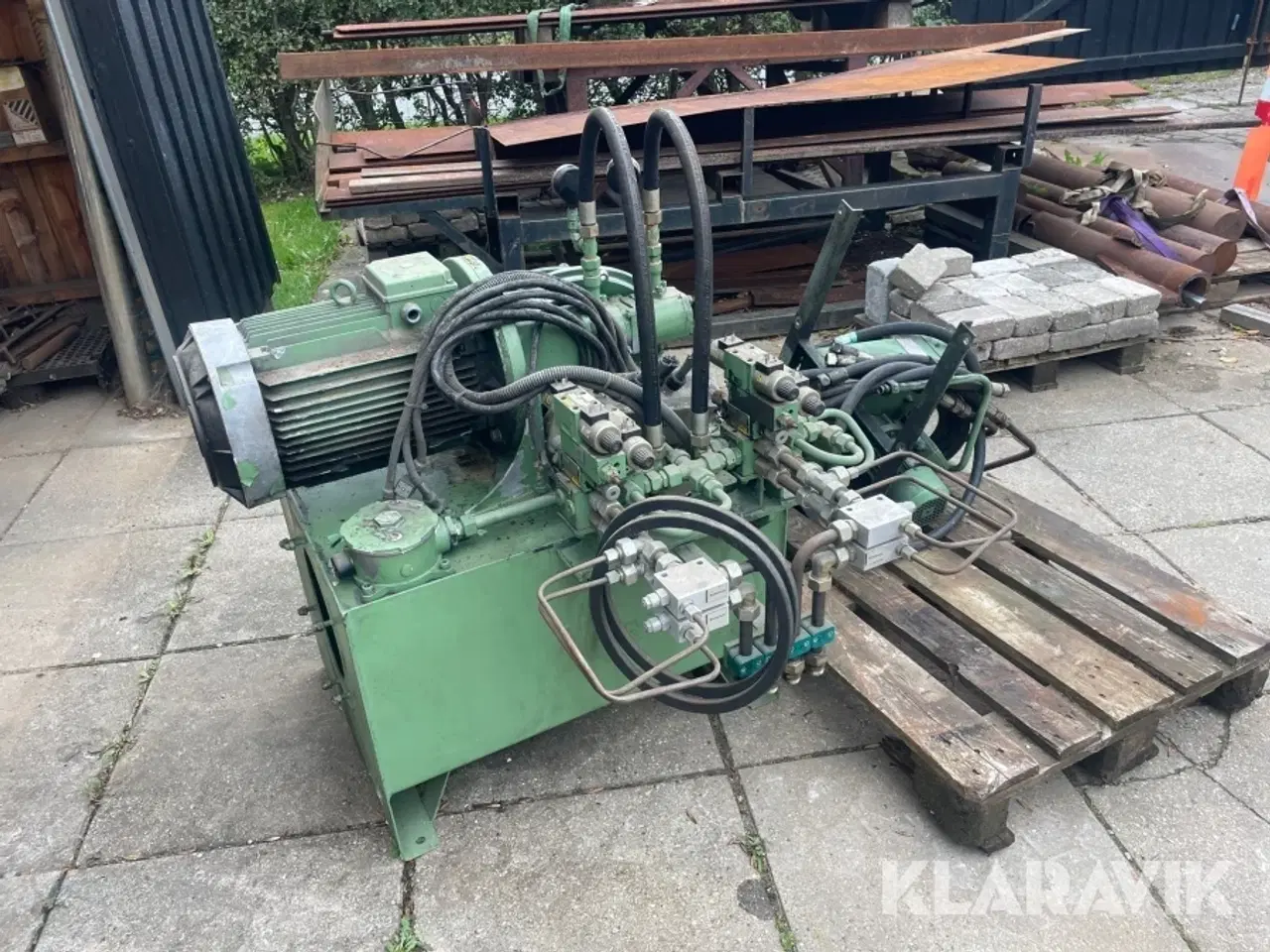 Billede 4 - Hydraulik station Dimter 89257 med kølerenhed