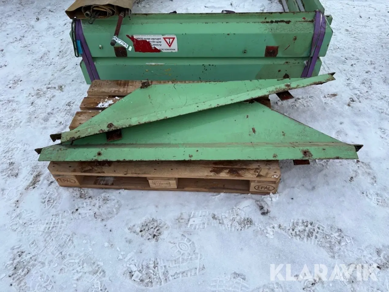 Billede 11 - Dele til kalkspreder Bredal V48