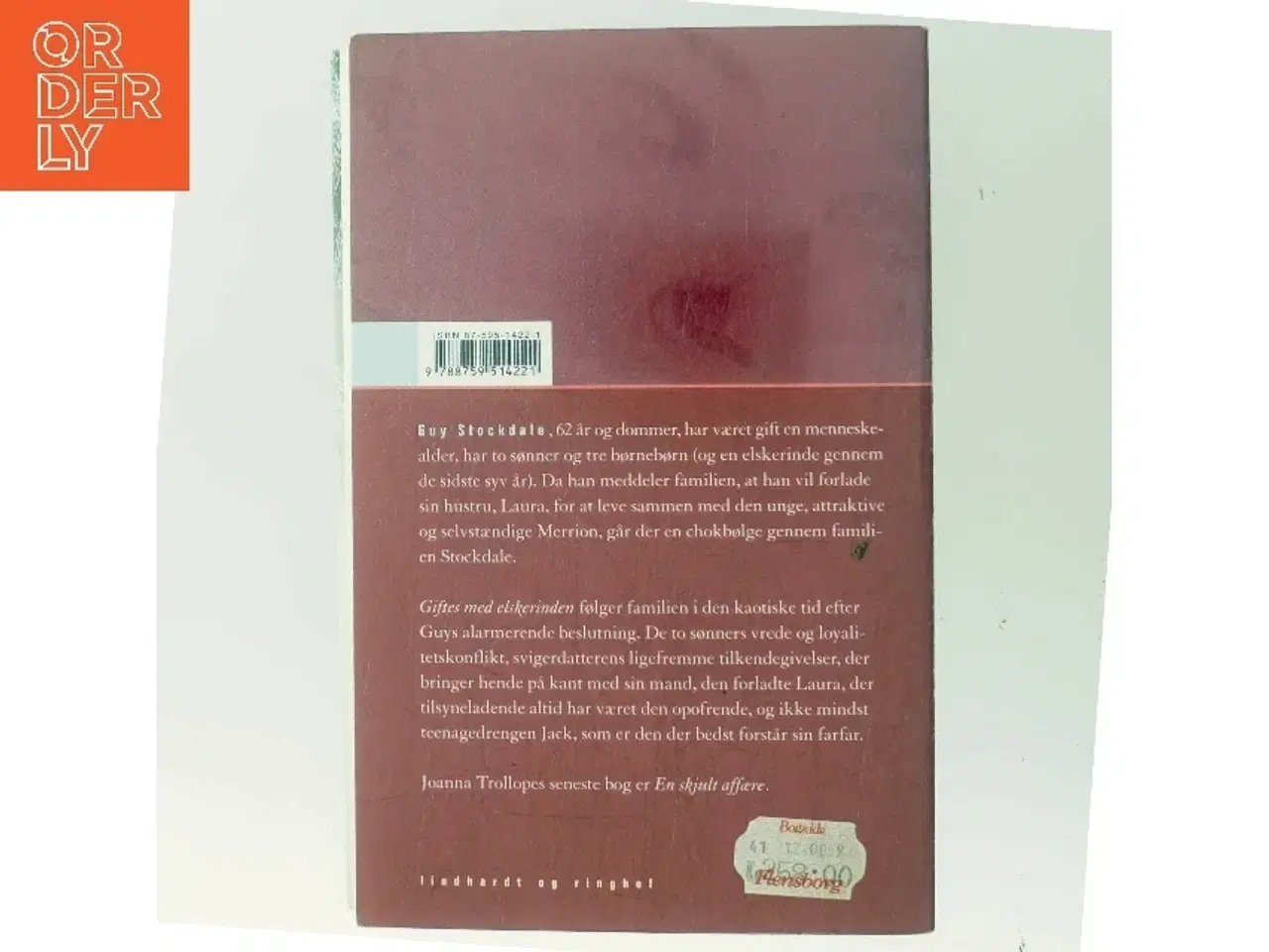 Billede 3 - Giftes med elskerinden af Joanna Trollope (Bog)