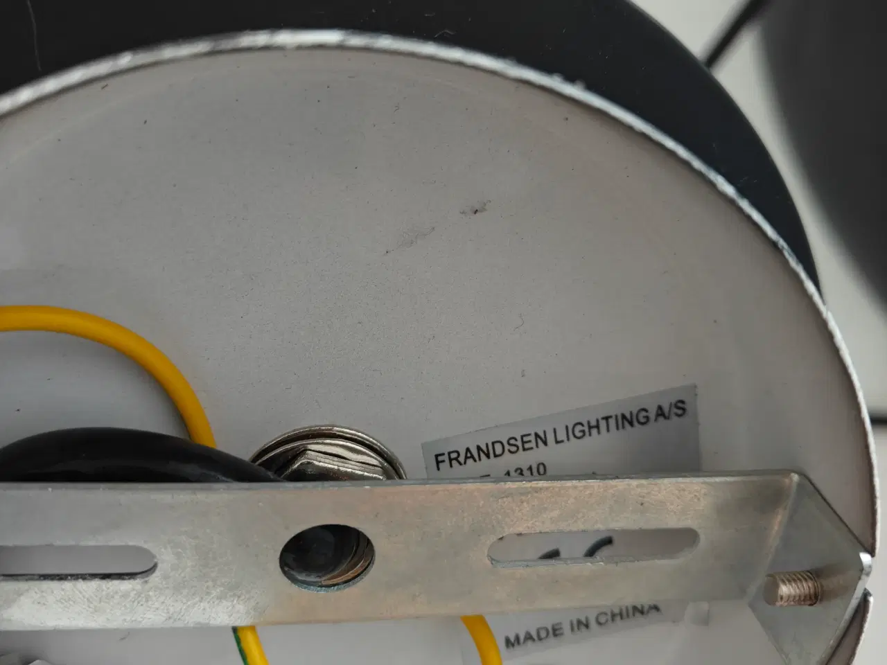 Billede 3 - frandsen lighting emaljebelagt pendel ball 