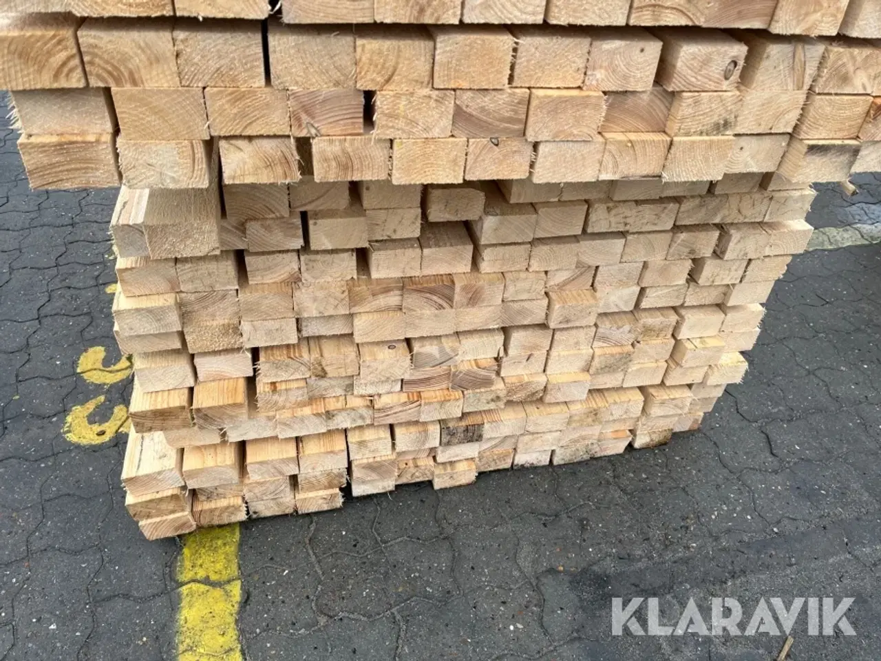 Billede 10 - Tømmer Lægter 45x75 RU 3 paller (390styk)