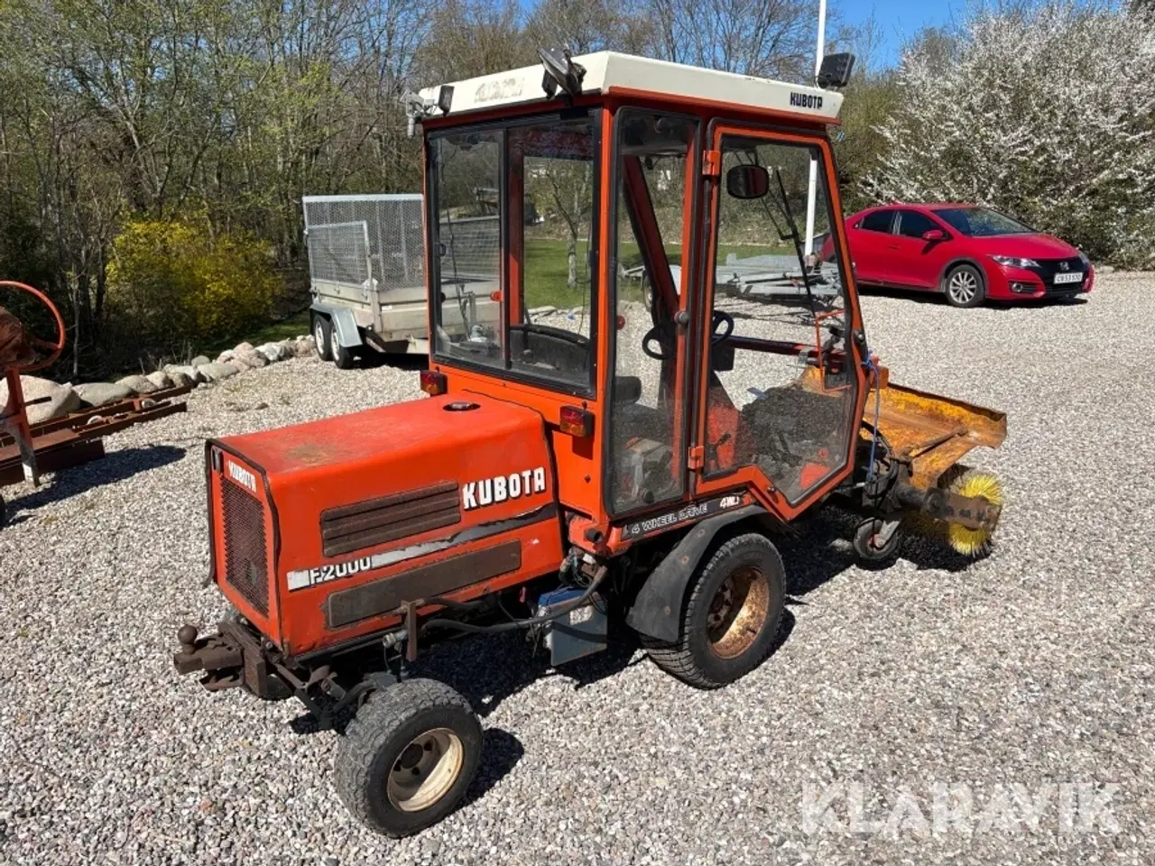 Billede 3 - Redskabsbærer Kubota F2000