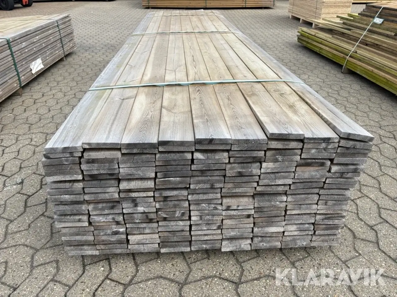 Billede 5 - Trykempraneret terrassebrædder - 180 styks - 756 meter
