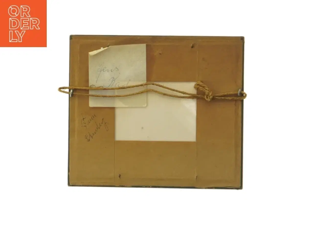Billede 2 - Gammelt indrammet billede (str. 15x13 cm)