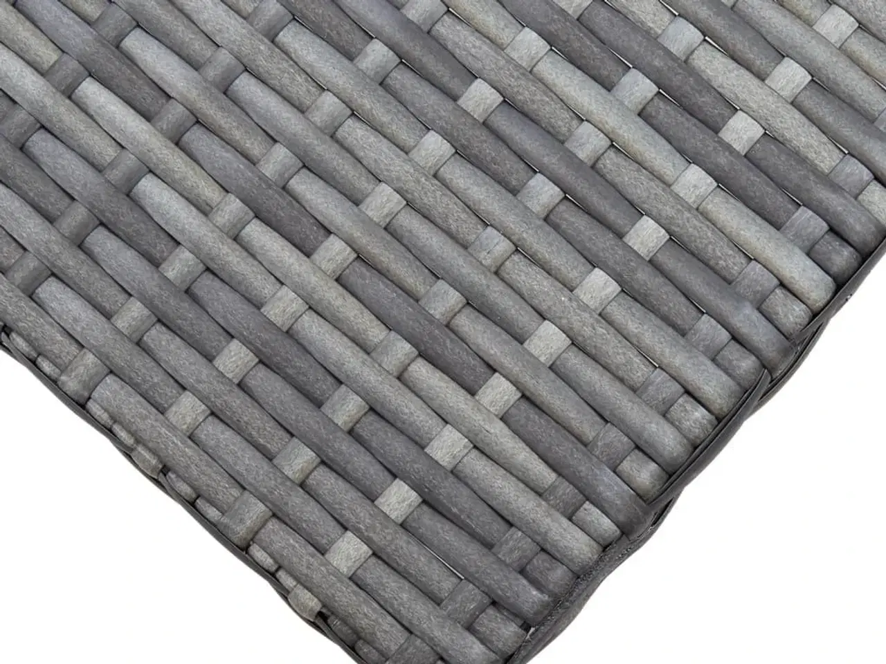 Billede 5 - Foldbar taburet polyrattan grå