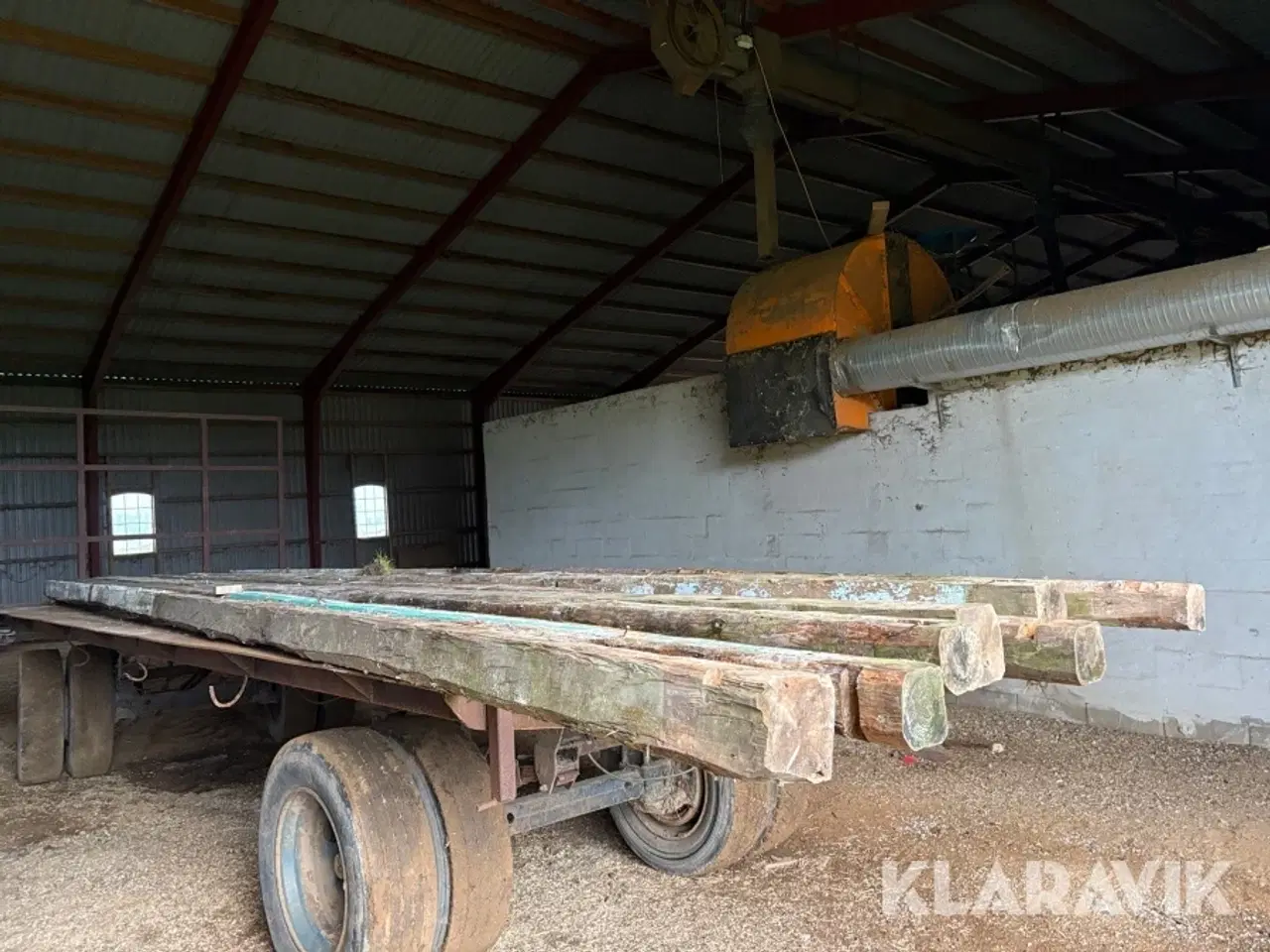 Billede 2 - Træbjælker - 8 styk